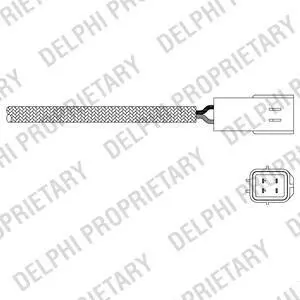 Лямбда-зонд MAZDA 626 GE \'\'1.8-2.0i \'\'91-97 Delphi ES2033312B1