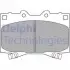 Гальмівні колодки дискові LEXUS/TOYOTA LX 470/Landcruiser "F "98-08 Delphi LP1308 (фото 1)