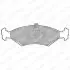 Тормозные колодки передние (18 мм) (система ATE) Ford Escort Fiesta IV 81-02 Delphi LP1604 (фото 1)