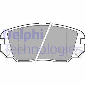 Тормозные колодки, дисковые. Delphi LP1974