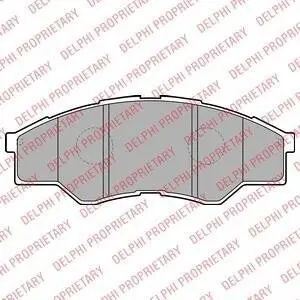 Гальмівні колодки, дискові Delphi LP2060
