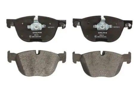 BMW гальмівні колодки передн.X5 E70 07-,F15,85 13-,X 6 E71 08-,F16,86 14- Delphi LP2090