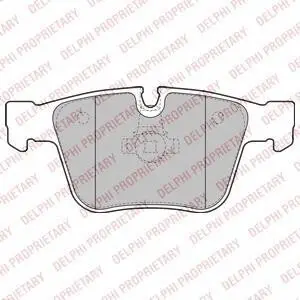 Гальмівні колодки дискові MERCEDES S(W220)/CL(C216) "R "01>> Delphi LP2115