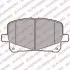 A_Гальмівні колодки дискові TOYOTA Previa "F "00-03 Delphi LP2129 (фото 1)