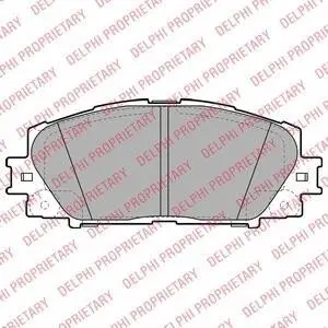Гальмівні колодки, дискові Delphi LP2135