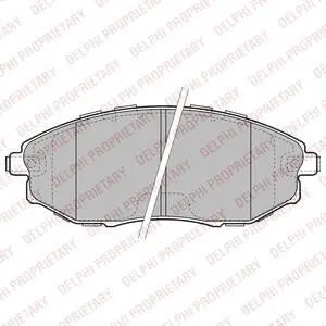 CHEVROLET гальмів.колодки передн. Epica 06- Delphi LP2183