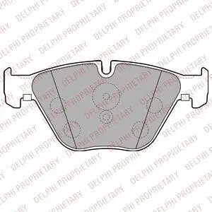 BMW колодки гальм.передн.5 F10 525/535,6 Gran Coupe,7 F01 730 10- Delphi LP2245