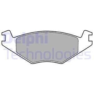 Комплект тормозных колодок из 4 шт. дисков Delphi LP505