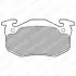 Гальмівні колодки дискові CITROEN/PEUGEOT/RENAULT Xsara/106/206/306/Megane/Clio \'\'F \'\'83-07 Delphi LP699 (фото 1)
