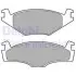 Гальмівні колодки дискові AUDI/SEAT/SKODA/VW A3/Leon/Toledo/Fabia/Octavia/Bora/Golf IV &quot;97&gt;&gt; Delphi LP756 (фото 1)