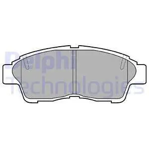 Комплект тормозных колодок из 4 шт. дисков Delphi LP789
