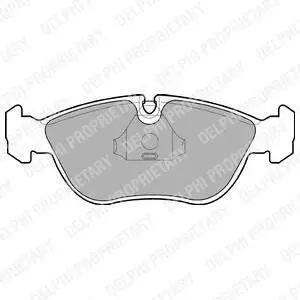 VOLVO гальмів.колодки передн.850,C70,S70,V70 Delphi LP839