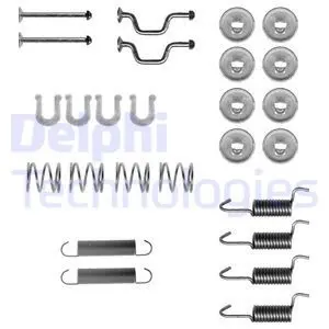 Монтажний набір гальмівної колодки (AKEBONO) LEXUS RX TOYOTA AVENSIS, CAMRY, CARINA E VI, CARINA V, CELICA 1.6-3.0 12.87-05.03 Delphi LY1408