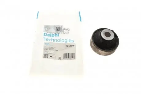 Сайлентблок важеля (переднього/знизу/ззаду) Nissan Micra 02-10/Note 06-13 Delphi TD580W