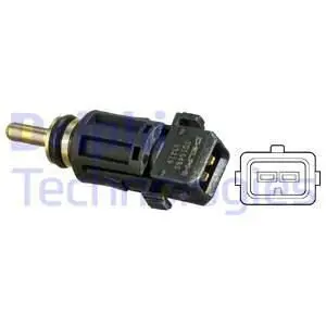 Датчик температури охолоджуючої рідини BMW 1/3/5/6/7/Rover 95- (2 конт.) Delphi TS10485