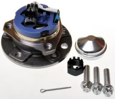 Ступица передняя (на 5 болтов) Opel Astra Zafira 98-09 (+ABS) Denckermann W413364