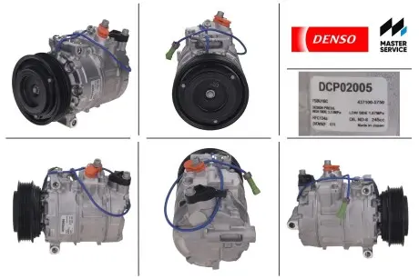 Компресор кондиціонера новий VW Passat B5 96-05; AUDI A4 (8D2, B5) 95-00; SKODA SUPERB I (3U4) 01-08 DENSO DCP02005