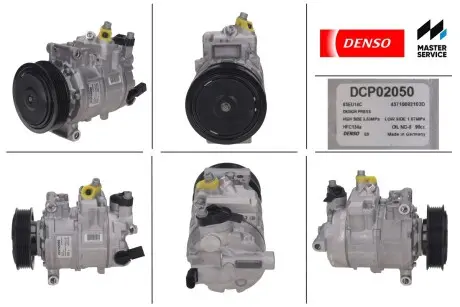 Компресор кондиціонера VW Tiguan 2.0TDI / Passat B7 1.8TSI 2.0TSI 1.6TDI 2.0TDI / Golf VI 1.6TDI 2.0TDI DENSO DCP02050
