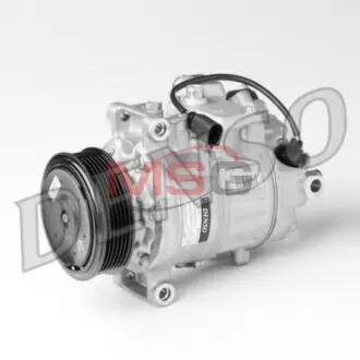 Компрессор кондиционера новый VW TOUAREG (7P5) 10-18, Touareg 10-18; AUDI Q7 (4LB) 07-15, A8 (4E_) 03-10, A8 (4H_) 09-14, Q7 06-15 DENSO DCP02063