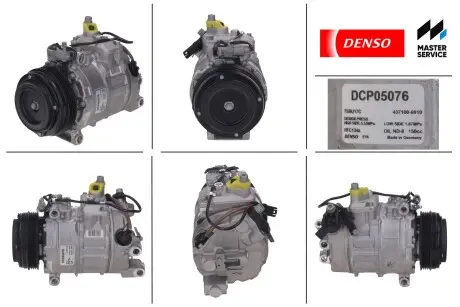 Компресор кондиціонера новий BMW 5 (F07) Gran Turismo 09-17,5 (F10, F18) 10-16,5 (F11) 10-17,X6 (F16, F86) 14-19 DENSO DCP05076