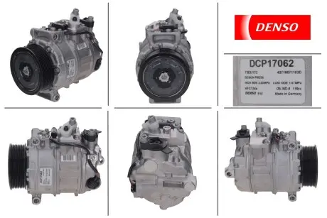 Компрессор кондиционера новый MERCEDES-BENZ GL-CLASS (X164) 06-12,M-CLASS (W164) 05-11,R-CLASS (W251, V251) 06-12,GL X164 06-12 DENSO DCP17062