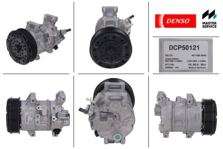 Компресор кондиціонера новий TOYOTA AVENSIS (T25) 03-08,Avensis 03-08 DENSO DCP50121