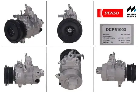 Компрессор кондиционера новый TOYOTA CELSIOR (UCF3) 00-06; LEXUS LS (XF30) 00-06 DENSO DCP51003