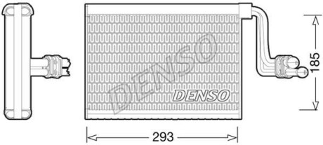 Випарник DENSO DEV05002