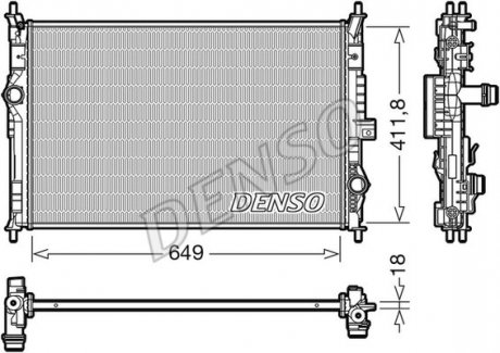 Радіатор DENSO DRM21103