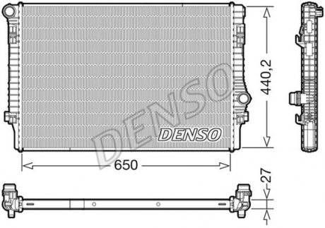 Радиатор охлаждения DENSO DRM32049