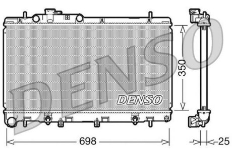 Радіатор DENSO DRM36011