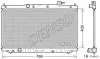 Радиатор охлаждения DENSO DRM40038 (фото 1)