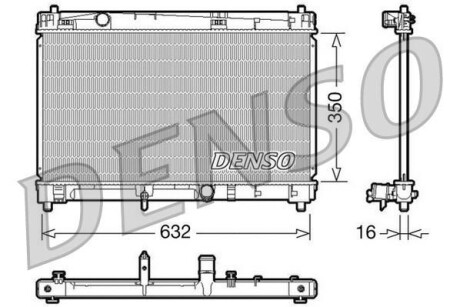 Радіатор DENSO DRM50009