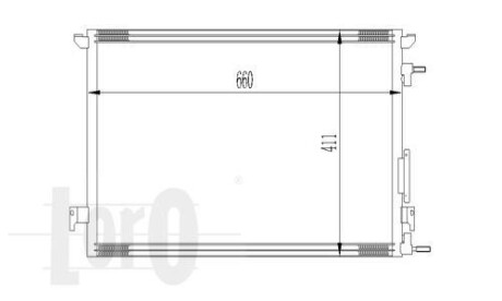 Радиатор кондиционера SIGNUM/VECTRA C/CROMA 1.8i/1.6i/1.8i 02- DEPO 037-016-0013