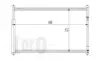 Радіатор кондиціонера GRAND VITARA/ESCUDO (JT) (05-) 1.6 та 16V DEPO 050-016-0003 (фото 1)
