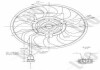 Вентилятор радиатора TRANSPORTER T4 2.4D 90- DEPO 053-014-0023 (фото 2)