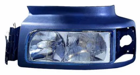 Фара Прав (H1, електричн, без мотора, колір повороту: прозора) RVI PREMIUM 04.96- DEPO 551-1150R-LDEMU