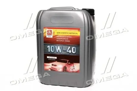 Масло моторное. <ДК> 10W40 SG/CD (Канистра 20л/18кг) Dk-Дорожная Карта 4102871243