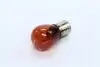 Лампа покажчиків поворотів і стоп-сигналів помаранчева BA15s Amber 12V P21W <ДК> Dk-Дорожная Карта DK-12V21W_BA15S AMBE (фото 4)