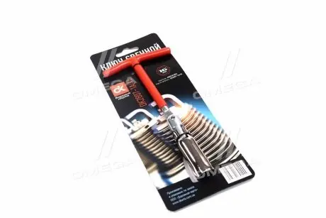 Ключ свечной, T-ручка, 16 мм. <ДК> Dk-Дорожная Карта DK2807-1A/16