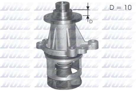 Водяной насос BMW 3 E36/E46/5 E34 89-07 DOLZ B216