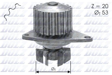 Насос водяний DOLZ C110