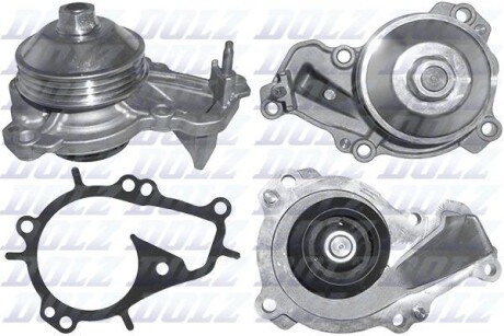 Помпа CITROEN/DS/PEUGEOT C3/DS3/308 &quot;1,2 &quot;13&gt;&gt; DOLZ C152 (фото 1)