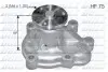 Водяной насос Combo/Astra G/H/Corsa 1.7Di/CDTi 00- DOLZ O142 (фото 1)