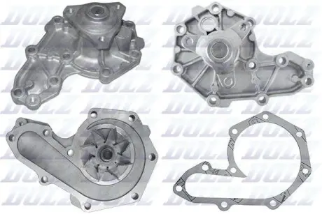 Водяной насос Kangoo/Master/Movano/Clio/Megane 1.7i/1.9D/dTi/2.0i 96- DOLZ R179RS
