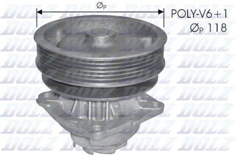 Насос водяной DOLZ S224