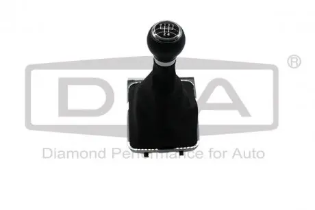 Ручка КПП з пильником чорний 5 ступів VW Passat (06-11) DPA 77111575602