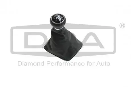 Ручка КПП з пильником чорний 6 ступів VW Sharan (11-), Tiguan (08-)/Seat Alhambra (10-) DPA 77111635102