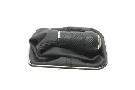 Ручка КПП з пильником чорний 6 ступ VW BORA (03-05),GOLF (03-06) DPA 77111641002