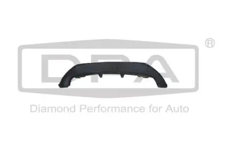 Спойлер переднього бампера VW Golf VI (5K1) (08-13) DPA 88050296002